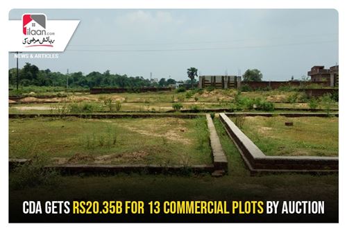 CDA gets Rs20.35b for 13 commercial plots by auction