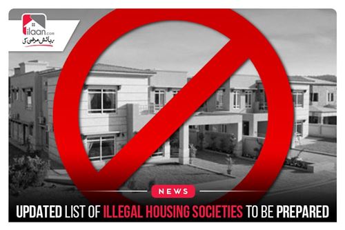 Updated list of illegal housing societies to be prepared