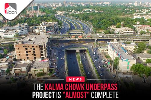 The Kalma Chowk underpass project is "almost" complete