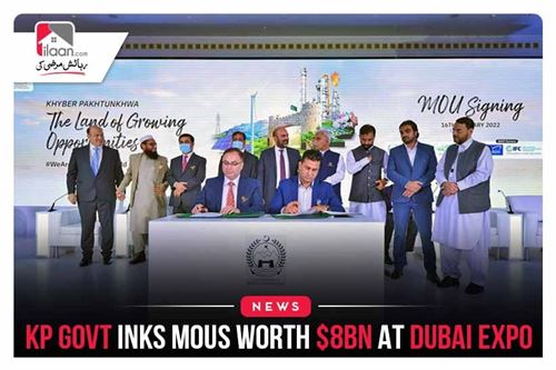 KP govt inks MoUs worth $8bn at Dubai expo