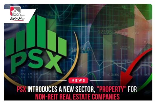 PSX introduces a new sector, "property" for non-REIT real estate companies