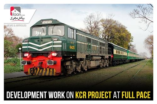 Development work on KCR project at full pace