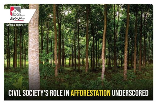 Civil society’s role in afforestation underscored