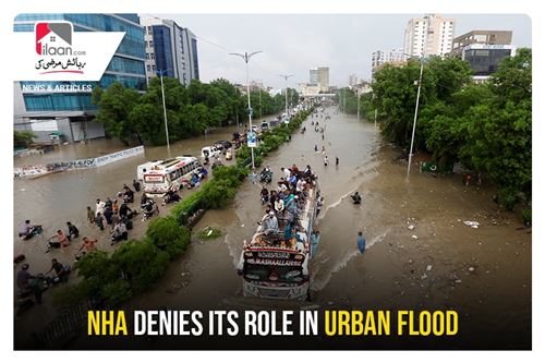 NHA denies its role in urban flood