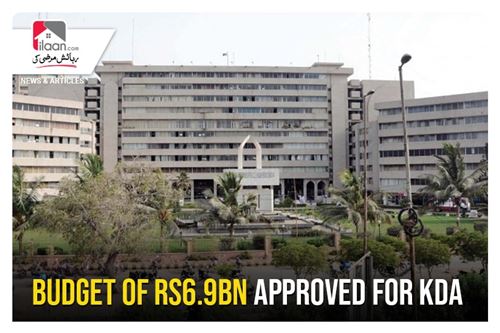 Budget of RS6.9bn approved for KDA