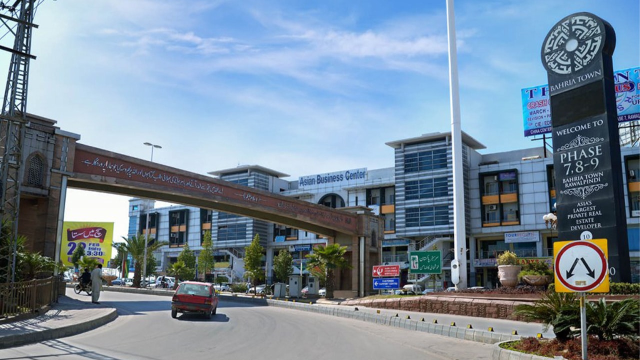 Bahria Garden City islamabad Location