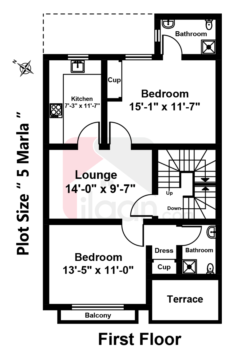 5 Marla House for Sale in Smart Town, Near Engineers Town, Lahore