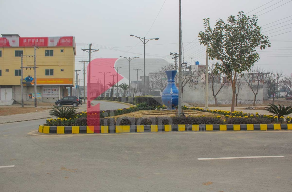 3 Marla Commercial Plot for Sale in Phase 2,  Al Hafeez Garden, Lahore