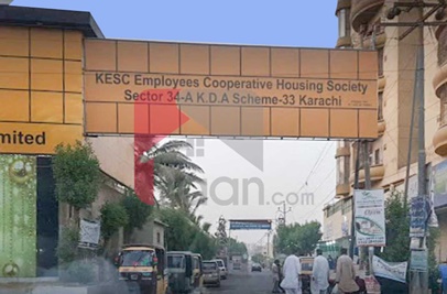 311 Sq.yd Plot for Sale in KESC Society, Karachi