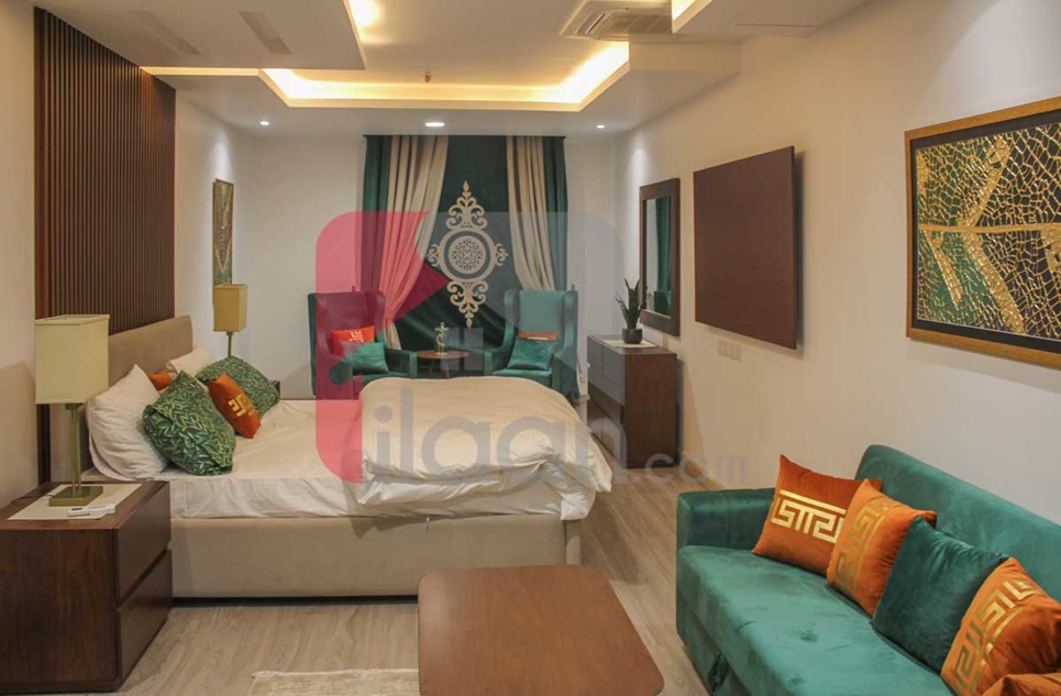 2 Beds Apartment for Rent in Gold Crest Grand Mall and Residency, Phase 4, DHA Lahore (Furnished )