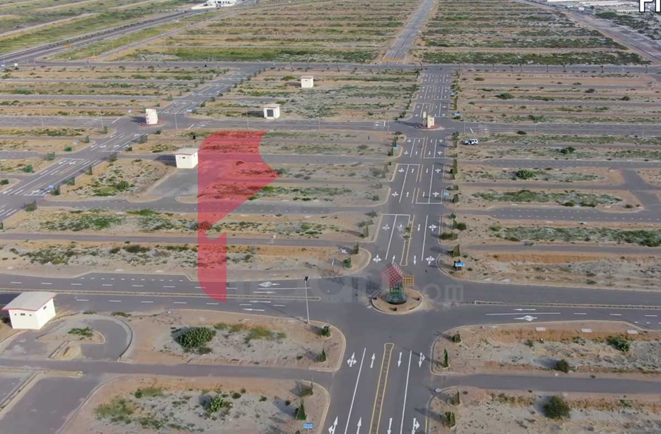 100 Square Yard Commercial Plot for Sale in Sahil Commercial Area, Phase 8 Extension, DHA, Karachi