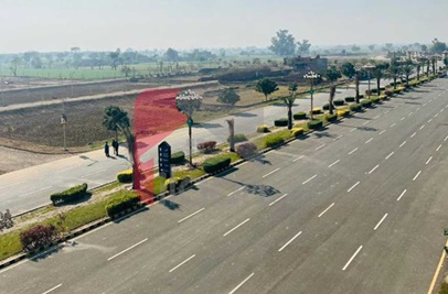 4 Marla Commercial Plot for Sale in Ibrahim Block, Zam Zam City, Lahore