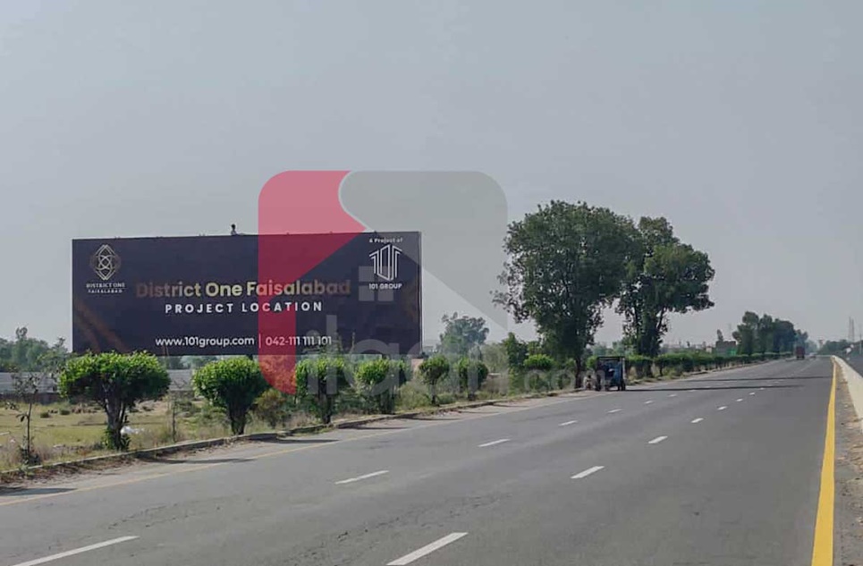 10 Marla Plot on File for Sale in District One, Faisalabad