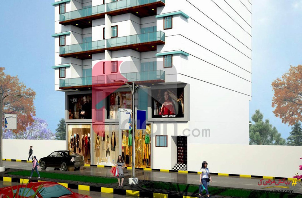 2 Bed Apartment for Sale (First Floor) in Eliyana RESIDENCY, Block 2, Nazimabad, Karachi 