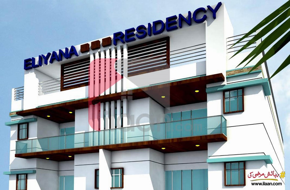 2 Bed Apartment for Sale (First Floor) in Eliyana Residency, Nazimabad, Karachi