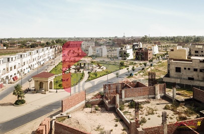 10 Marla Plot for Sale in West Marina Block, Al-Noor Orchard Housing Scheme, Lahore