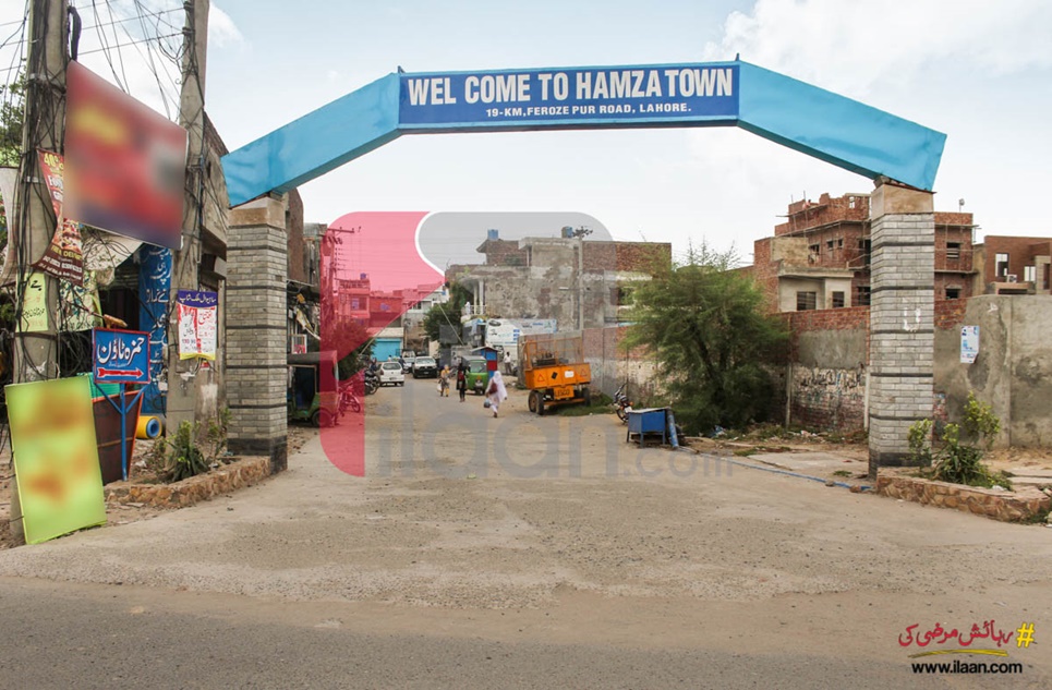 6 Marla Commercial Plot for Sale in Hamza Town, Lahore