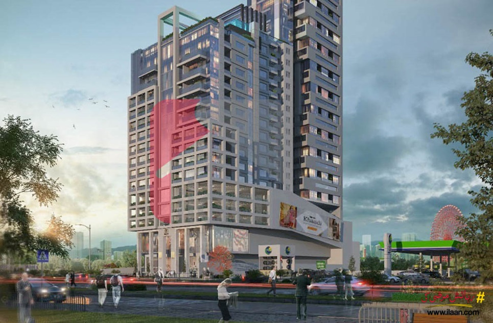 2 Bed Apartment for Sale in Heritage Icon Shopping Mall & Residency, Bahria Town, Karachi
