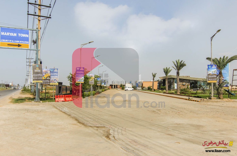 3 Marla Plot (Plot no 223) for Sale in Block B, Maryam Town, Lahore