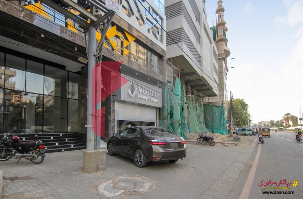 1200 Sq.ft Shop for Rent on Khaliq-uz-Zaman Road, Clifton, Karachi