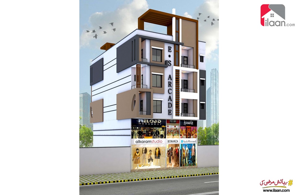 2 Bed Apartment for Sale in E.S Arcade, Sector 5-B-2, North Karachi, Karachi