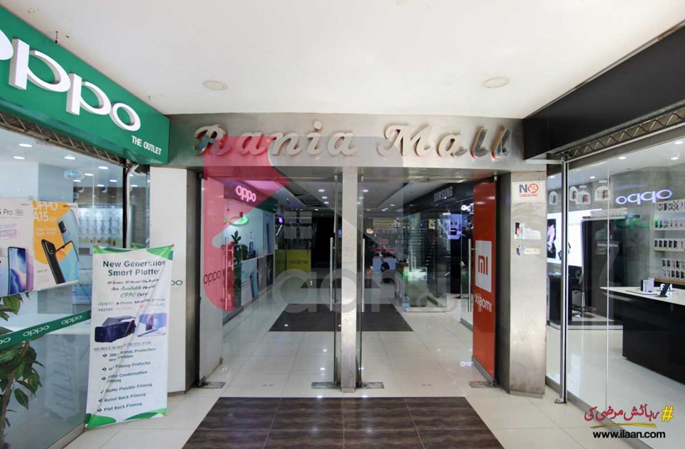 140 Sq.ft Shop (Shop no 301) for Sale (Third Floor) in Rania Mall, Saddar, Bank Road, Rawalpindi