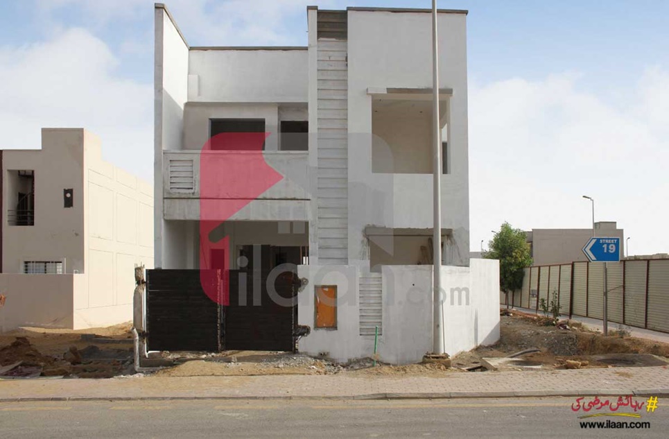 138 Sq.yd Villa (Under Construction) for Sale in Ali Block, Precinct 12, Bahria Town, Karachi. (Delivered after 3 month completion)