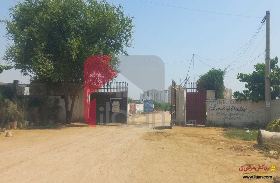 377 Square Yard Plot for Sale in Saharanpur Cooperative Housing Society, Karachi