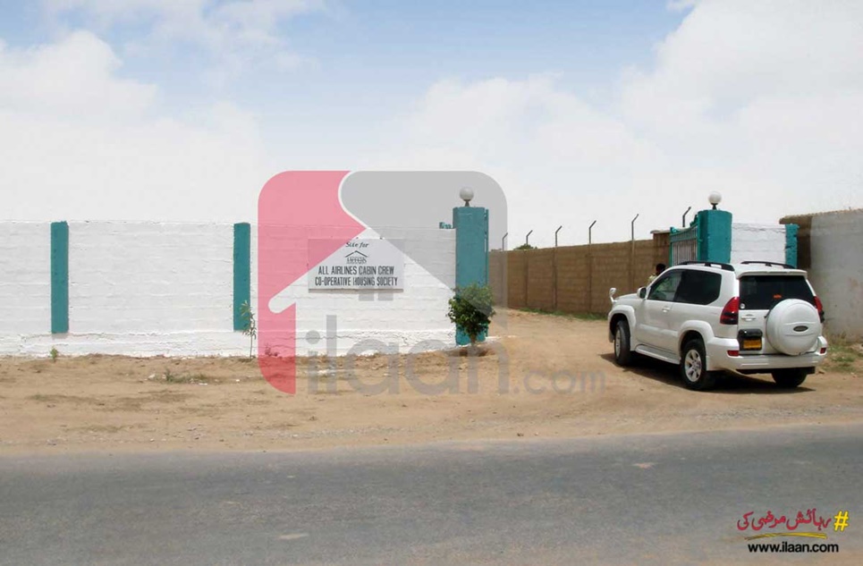 400 Sq.yd Plot for Sale in All Airline Cabin Crew Cooperative Housing Society, Karachi